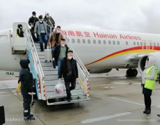 助力“一带一路”沿线国家复工 海航呼和浩特—赤塔复工复产包机顺利执飞