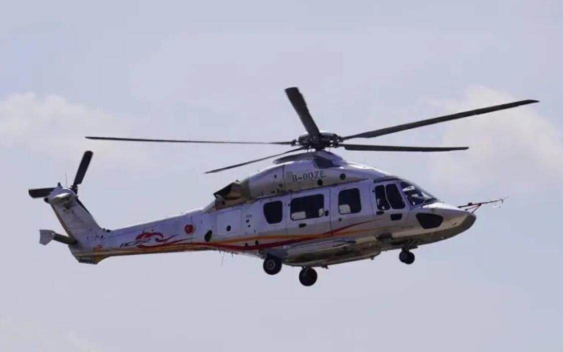 AC352直升机完成中国民航局审定试飞584363_ AC352直升机完成中国民航局审定试飞