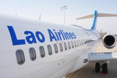 C909飞机首次交付老挝航空