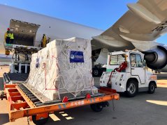 东航高效保障第八届进博会首票空运展品抵沪