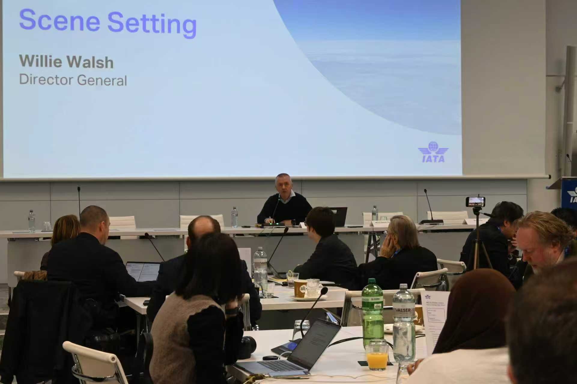 国际航协理事长威利·沃尔什(Willie" 国际航协理事长威利·沃尔什(Willie