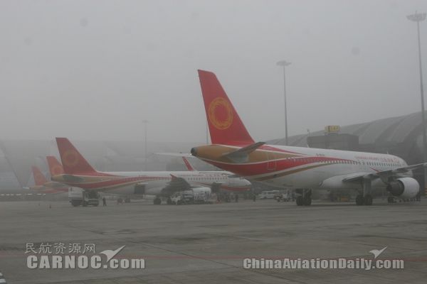 大雾影响成都机场大量航班　现已陆续恢复