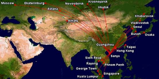 三亚机场助力“一带一路”打造国际门户机场