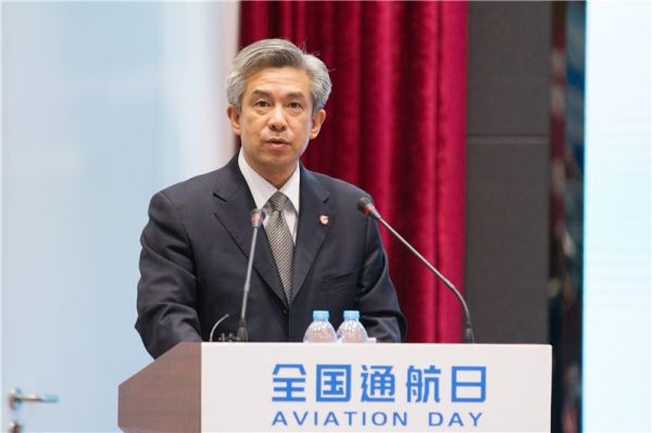 航空工业总经理谭瑞松。新华社图片，