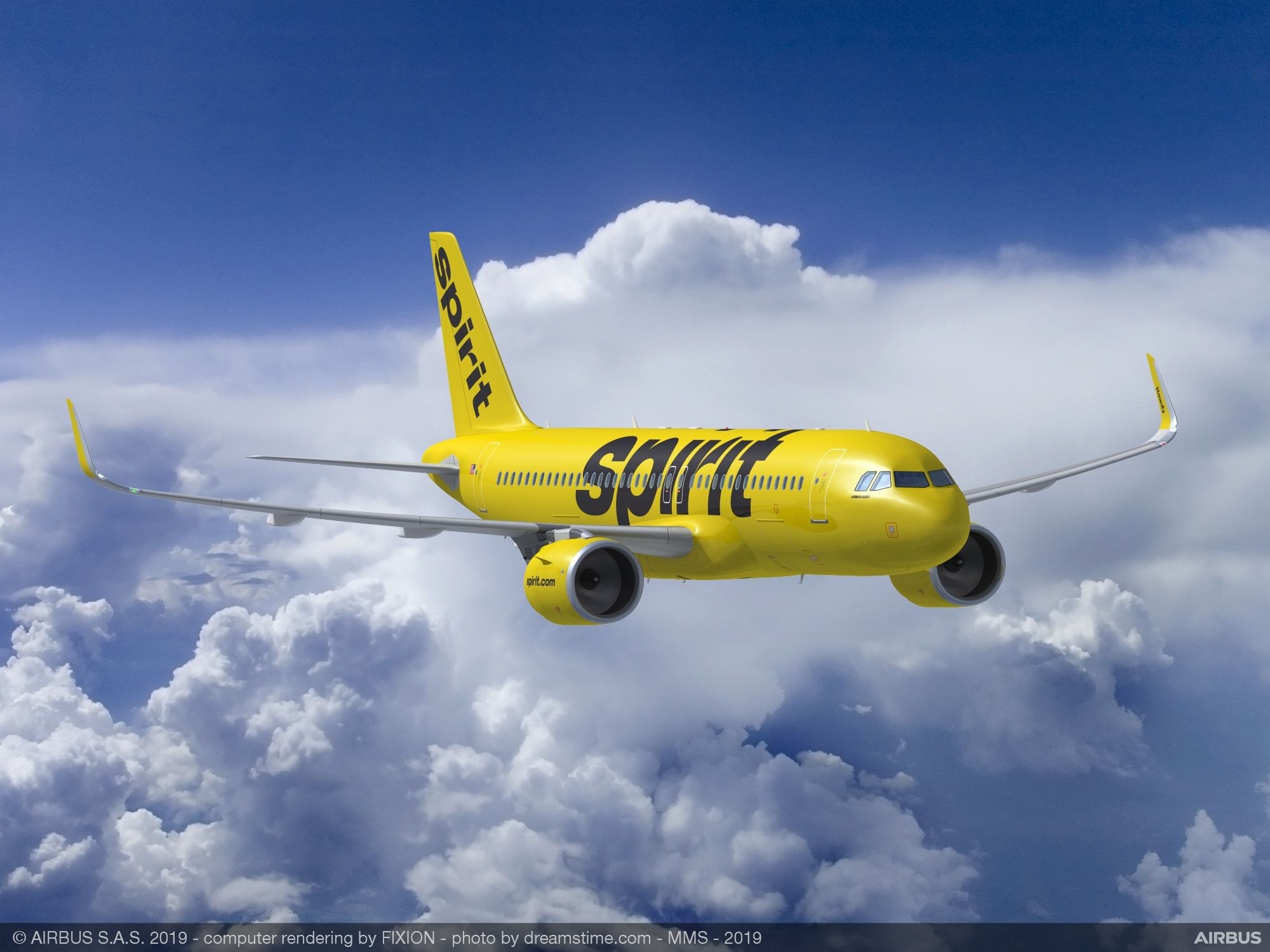 精神航空订购100架空客A320neo系列飞机